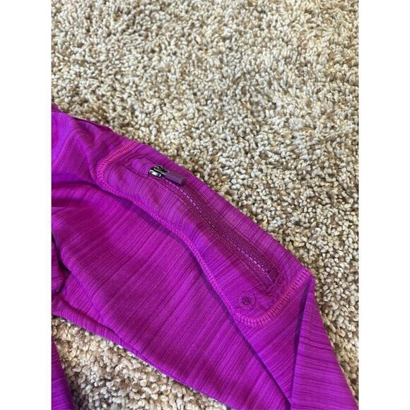 Athleta Women's XS Pink 1/4 Zip Long Sleeve Top Activewear - Picture 3 of 8